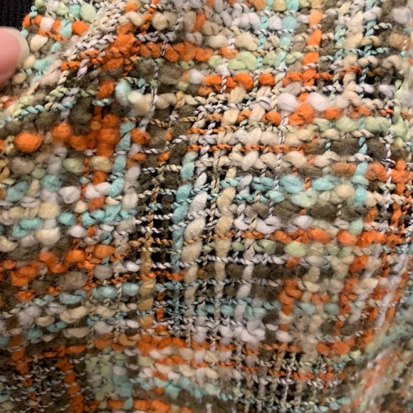 Scarf colorful basket weave - Picture 3 of 5